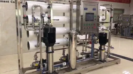 Hospital/Cosmetic Reverse Osmosis System Double Pass Water Treatment Plant Two Stage Ultra RO Purification Purifier equipment Price SS304/316
